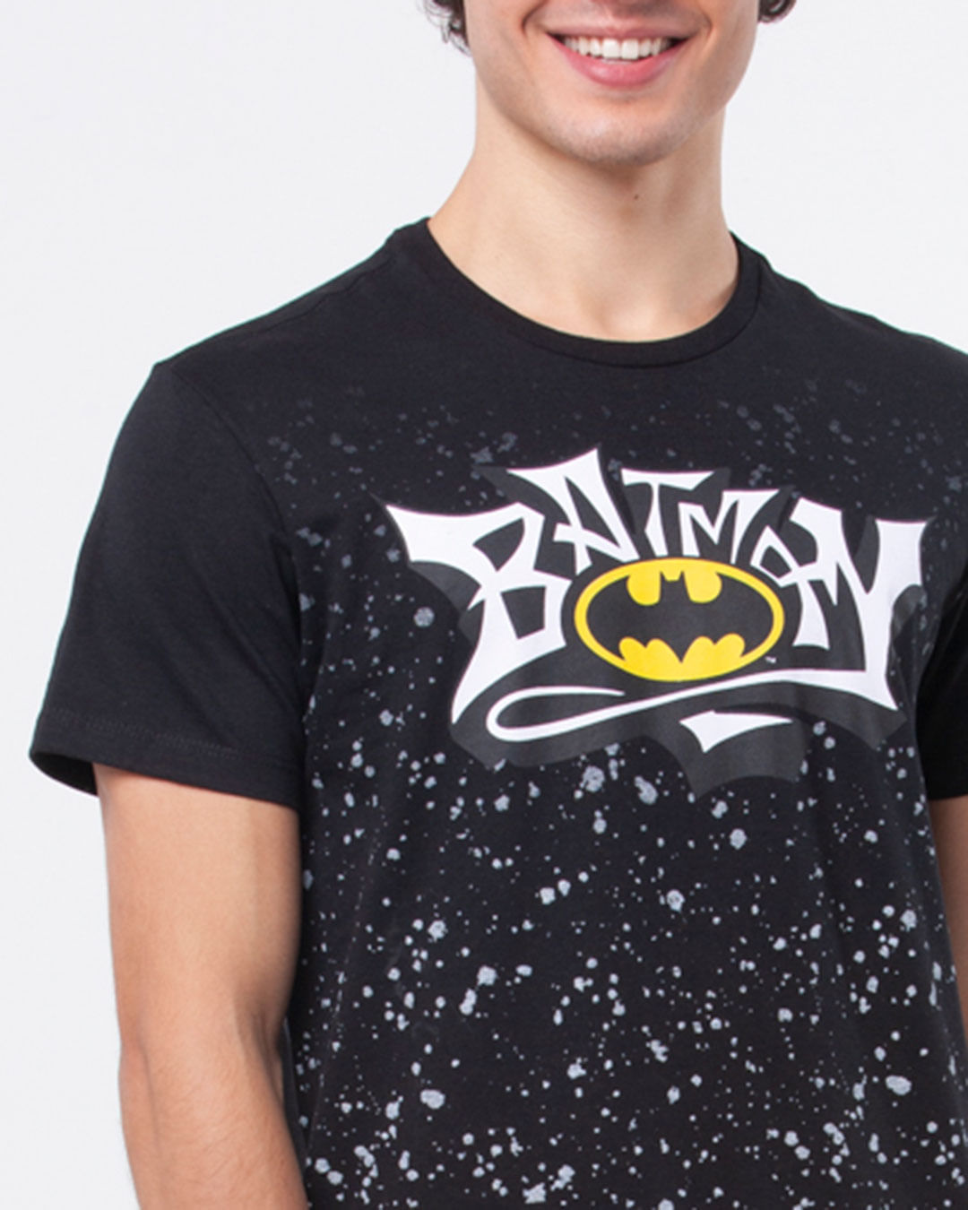 Camiseta-Masculina-Batman-Dc-Comics-Logo-Preto