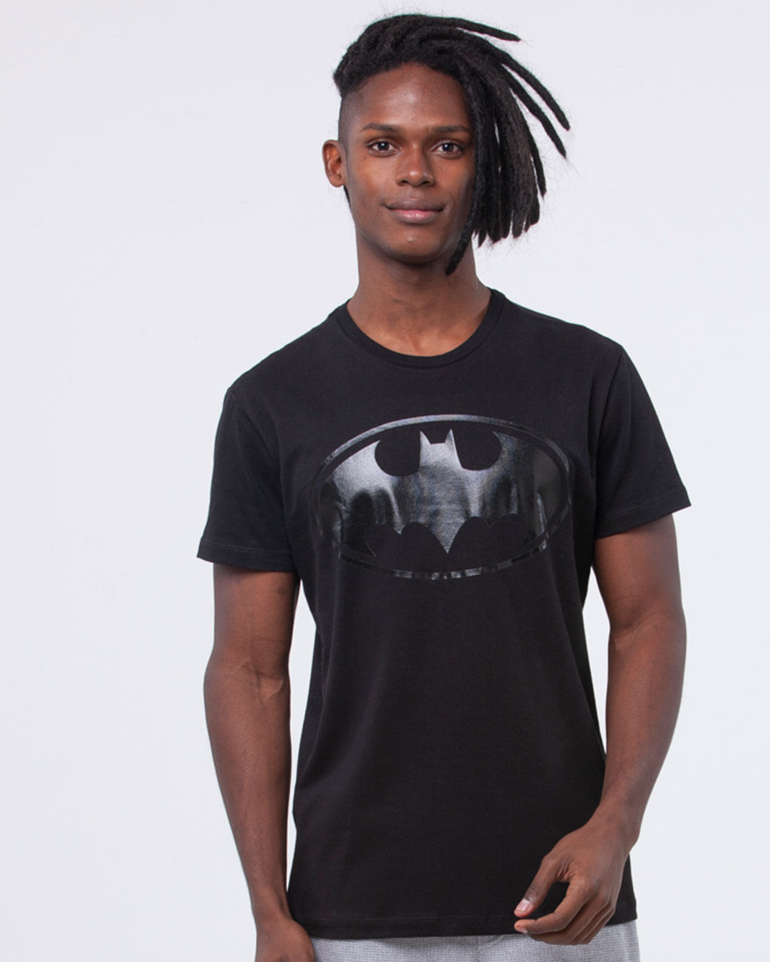 Camiseta-Masculina-Batman-Dc-Comics-Brilho-Preto