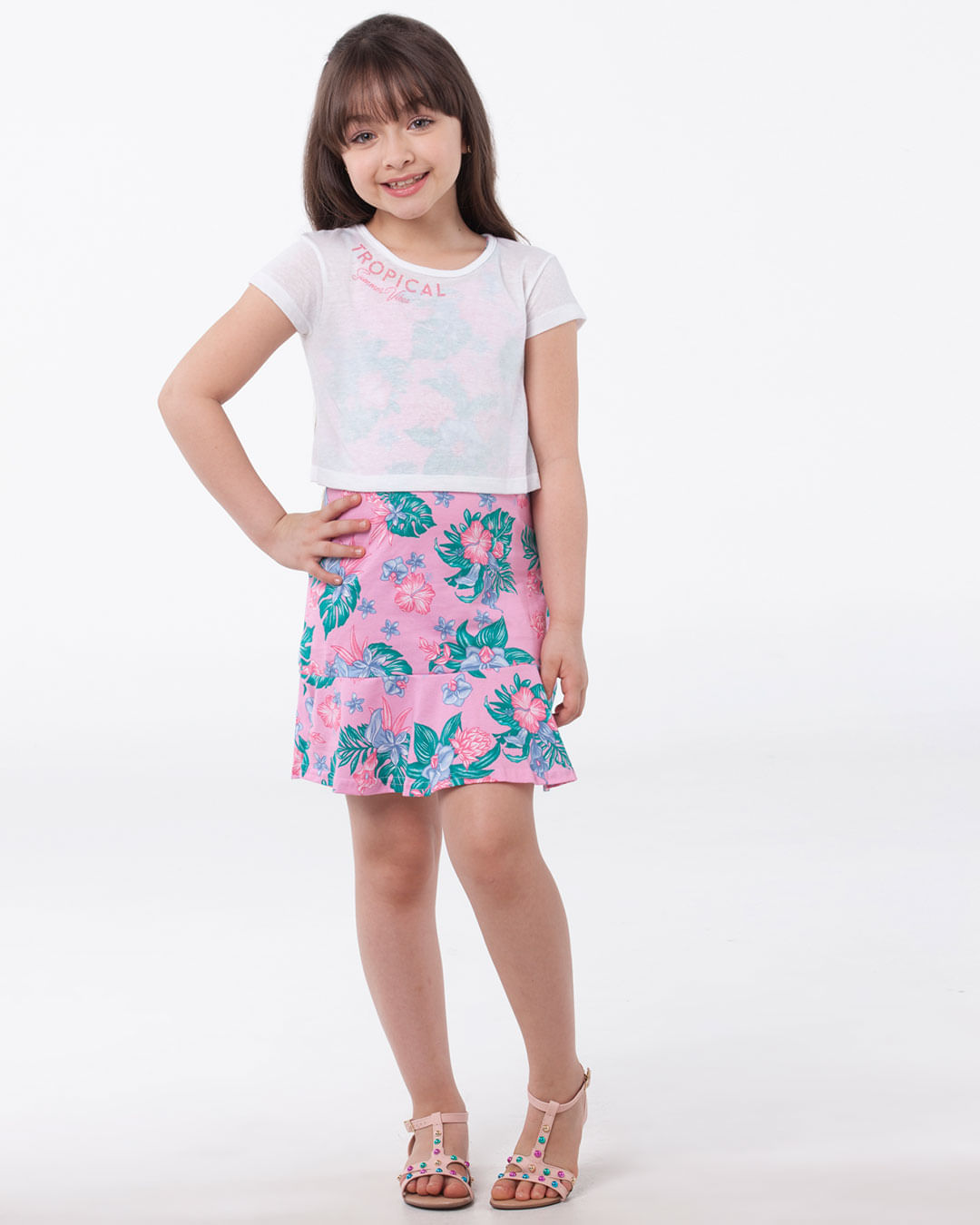 Vestido-Infantil-Estampa-Floral-Blusa-Tropical-Rosa