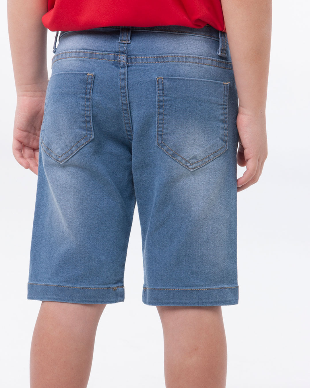 Bermuda-Jeans-Infantil-Basica-Azul