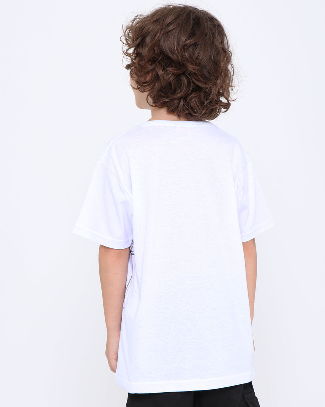Camiseta-Infantil-Manga-Curta-Coringa-Liga-Da-Justica-Branca