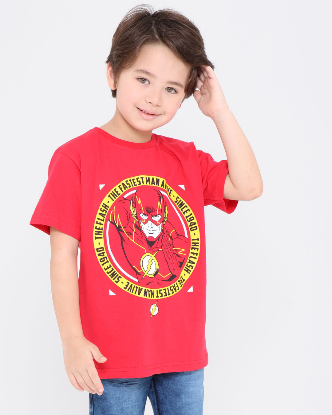 Camiseta-Infantil-The-Flash-Liga-Da-Justica-Vermelha