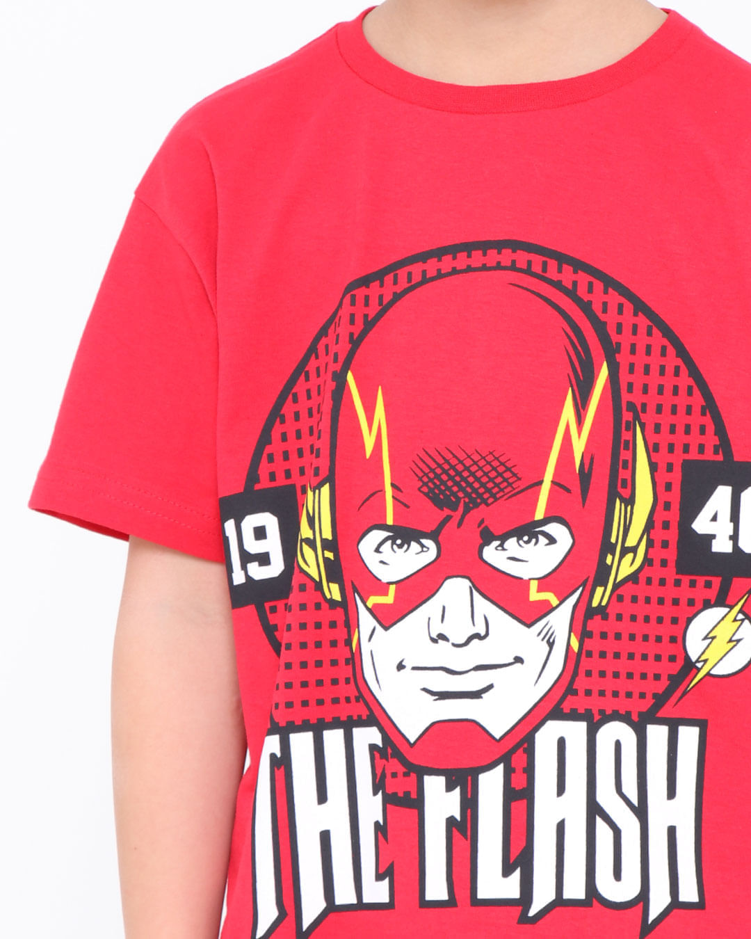 Camiseta-Infantil-The-Flash-Liga-Da-Justica-Vermelha