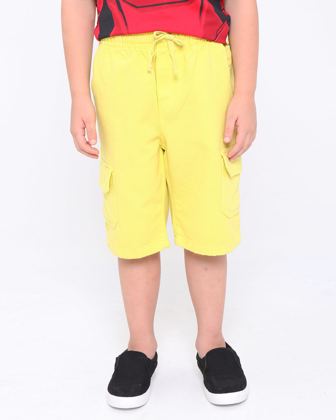 Bermuda-Sarja-Infantil-Cargo-Amarelo