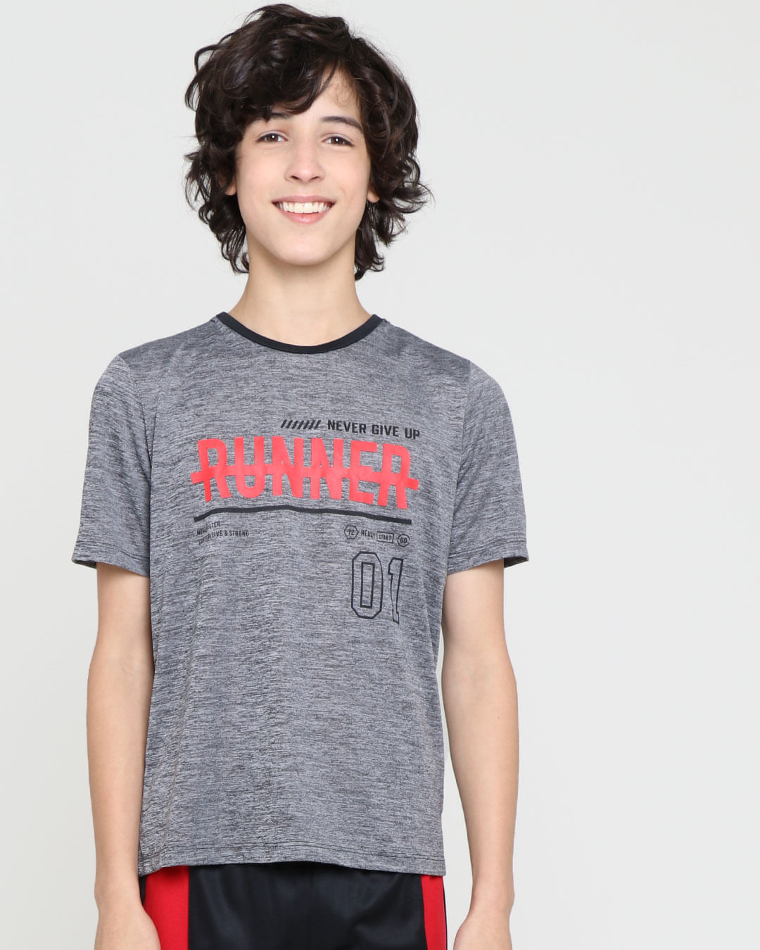 Camiseta-Juvenil-Esportiva-Runner-Cinza