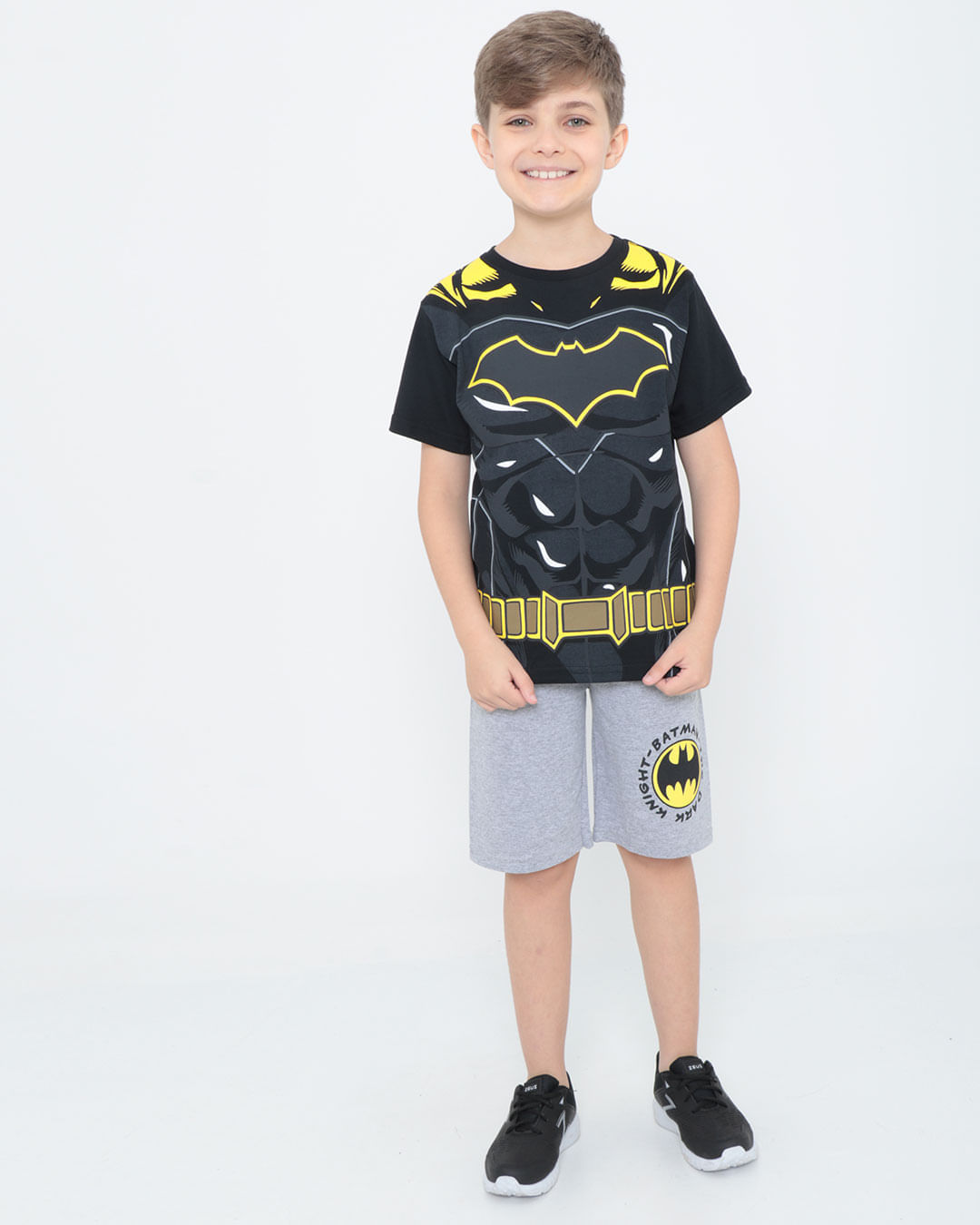 Camiseta-Infantil-Cinto-Do-Batman-Liga-Da-Justica-Preta