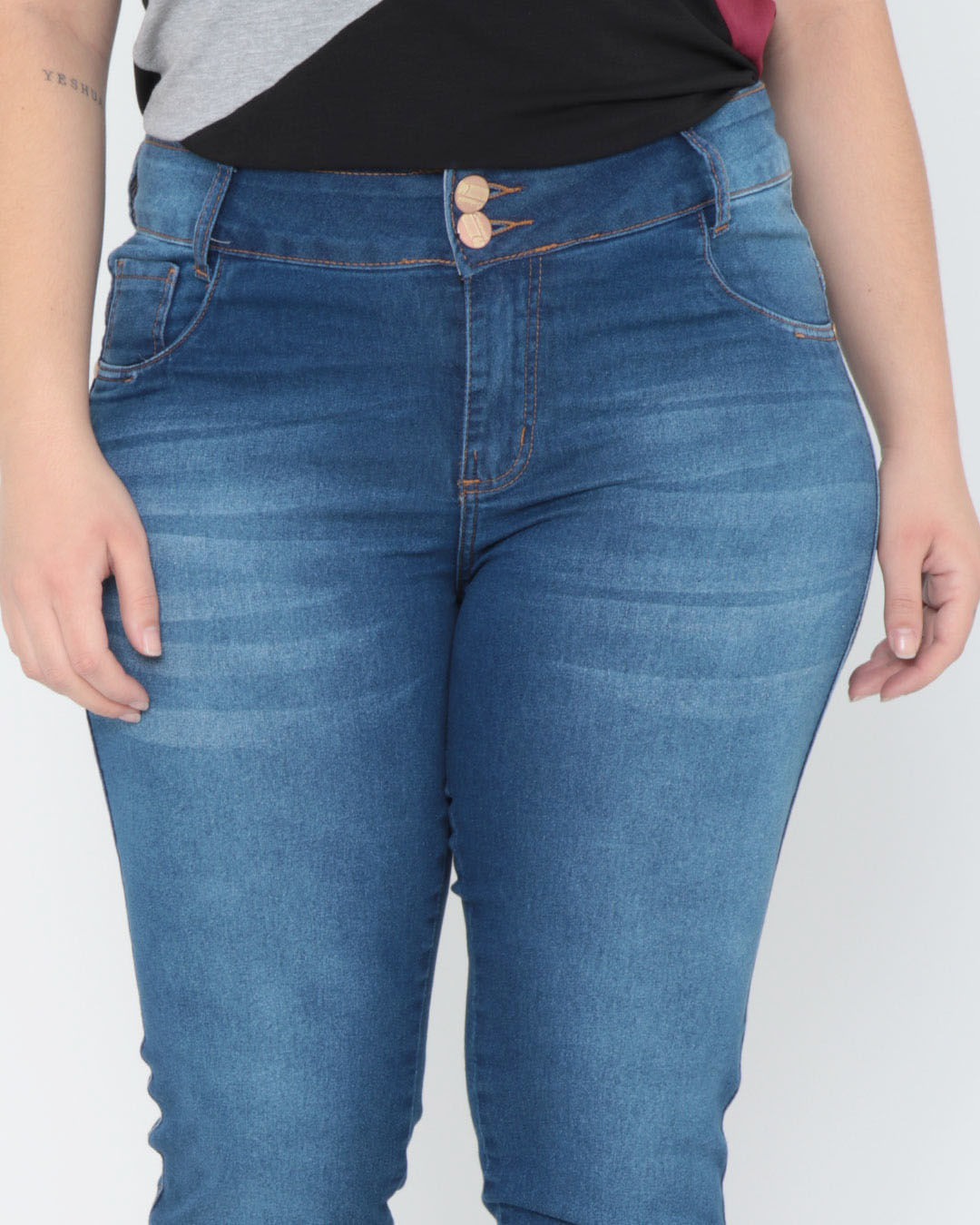 Calca-Jeans-Feminina-Plus-Size-Skinny-Azul