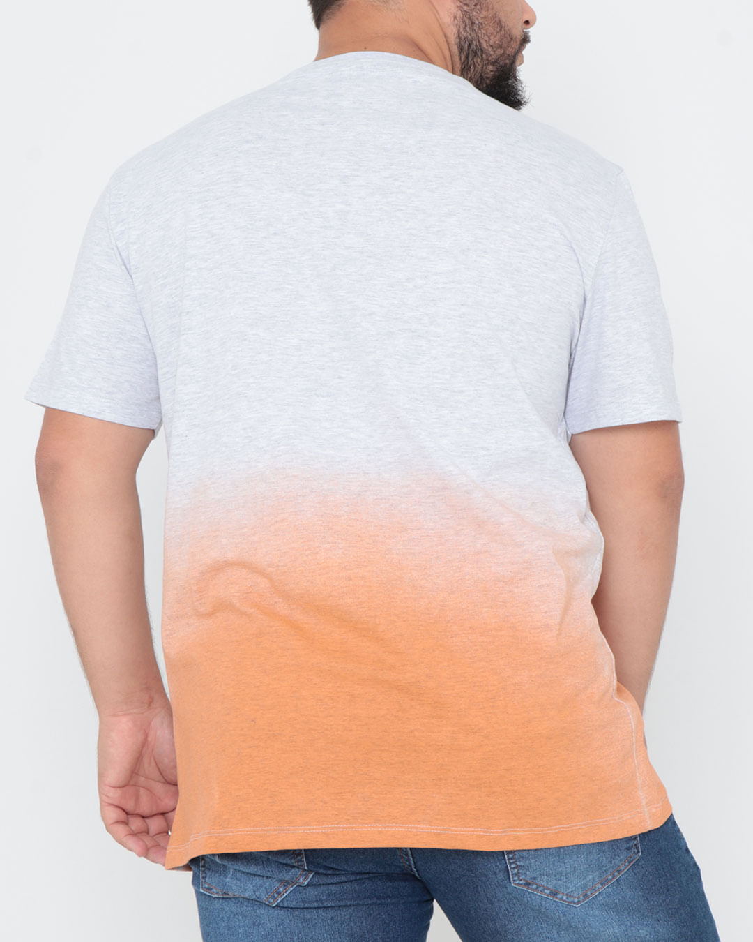 Camiseta-Plus-Size-Degrade-Estampada-Mescla-Cinza