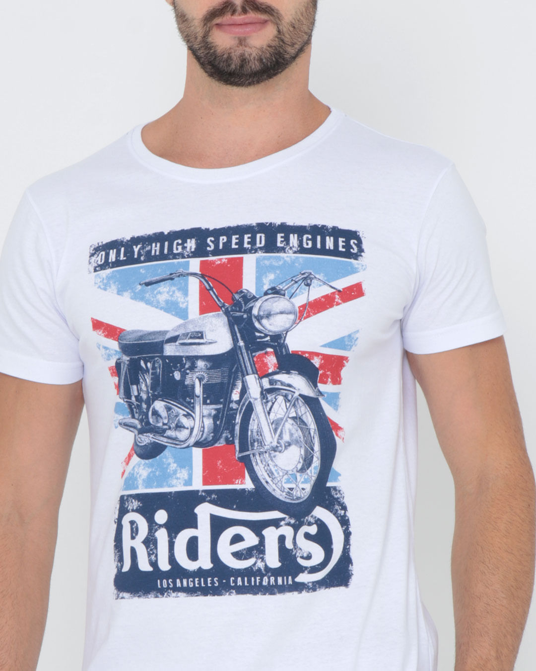 Camiseta-Estampa-Riders-Branca