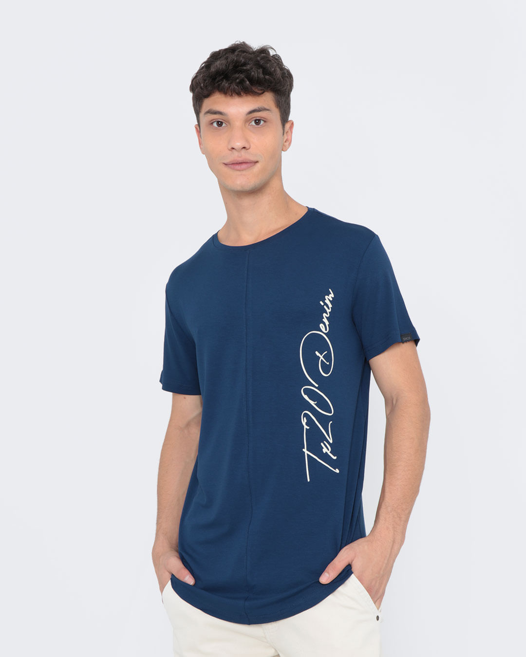 Camiseta-Alongada-Estampada-Marinho