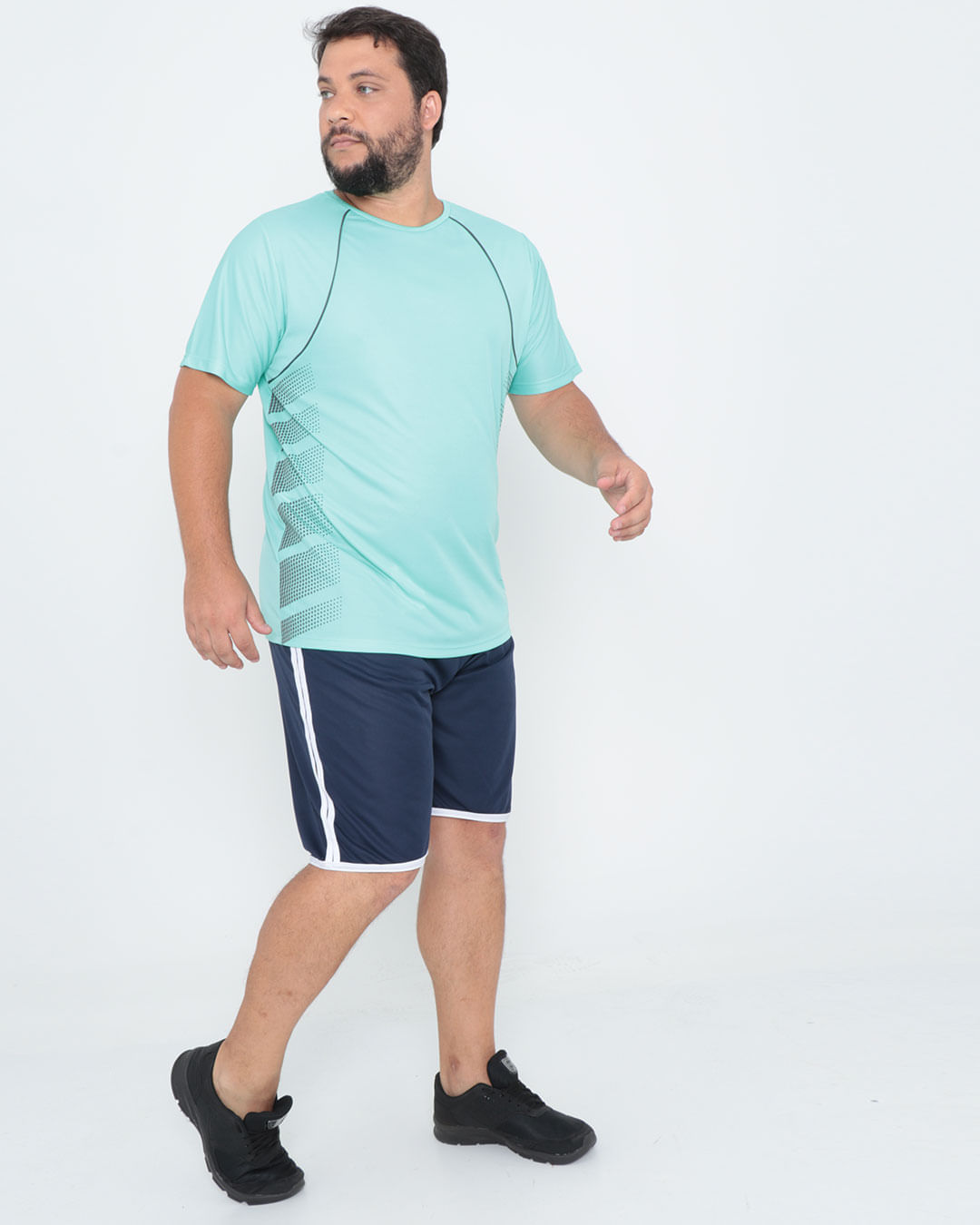 Bermuda-Plus-Size-Fitness-Basica-Azul-Marinho