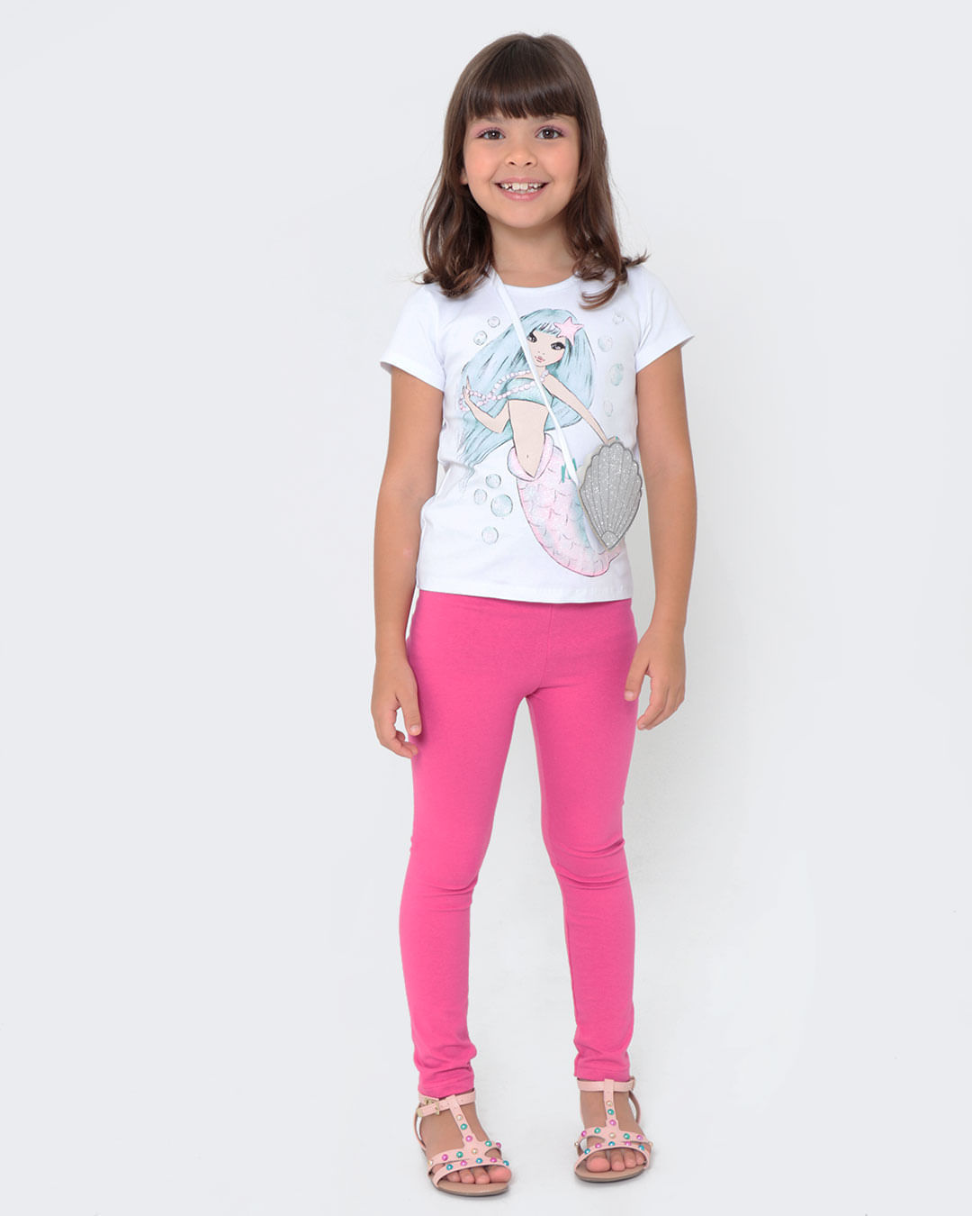 Blusa-Infantil-Estampa-Sereia-Branca