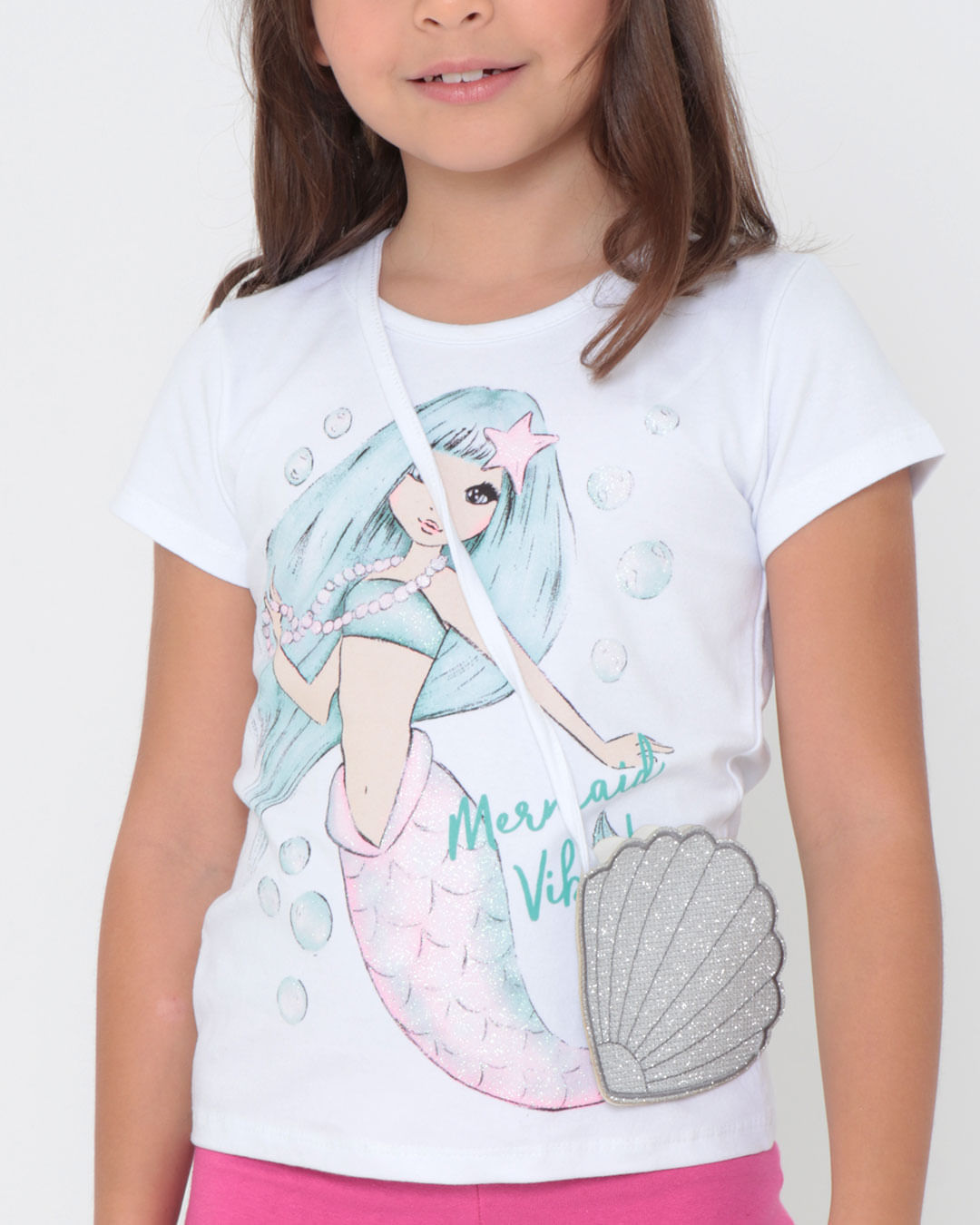 Blusa-Infantil-Estampa-Sereia-Branca