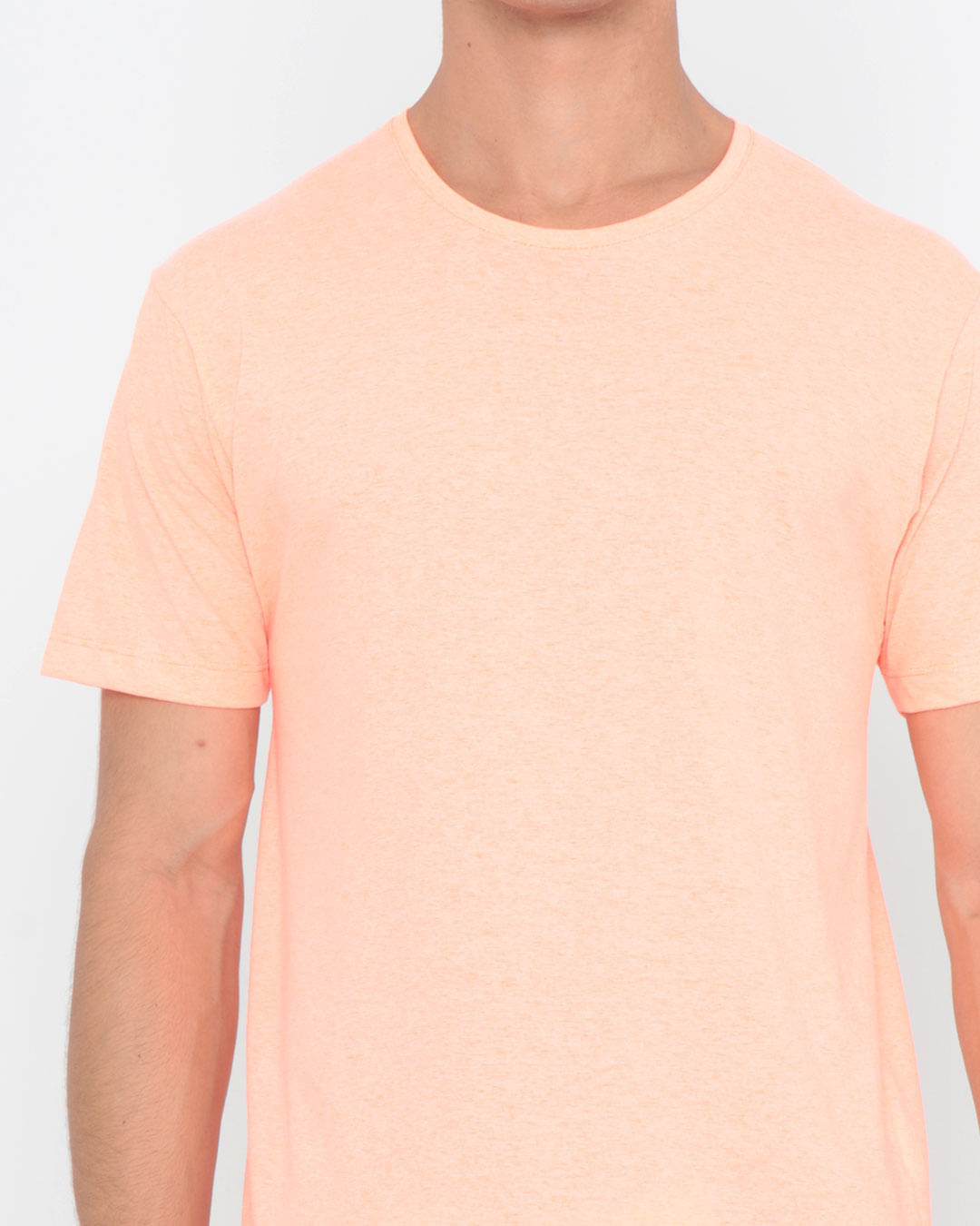 Camiseta-Basica-Lisa-Neon-Laranja