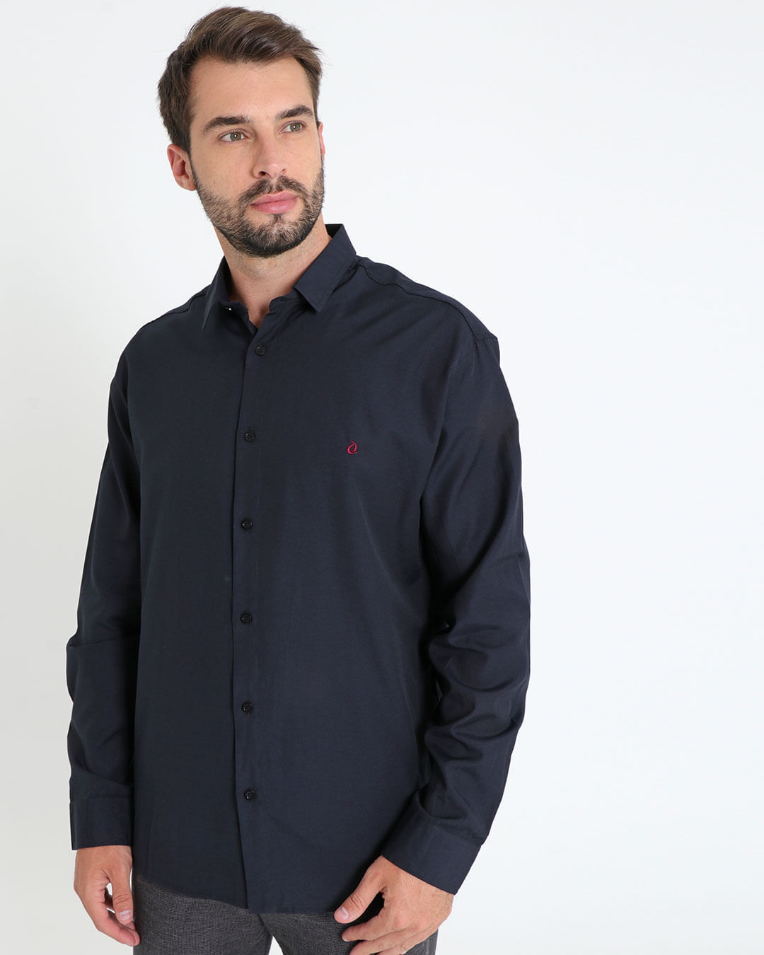 Camisa-3042-Tricoline-Lisa-Ml-Plus-68---Preto