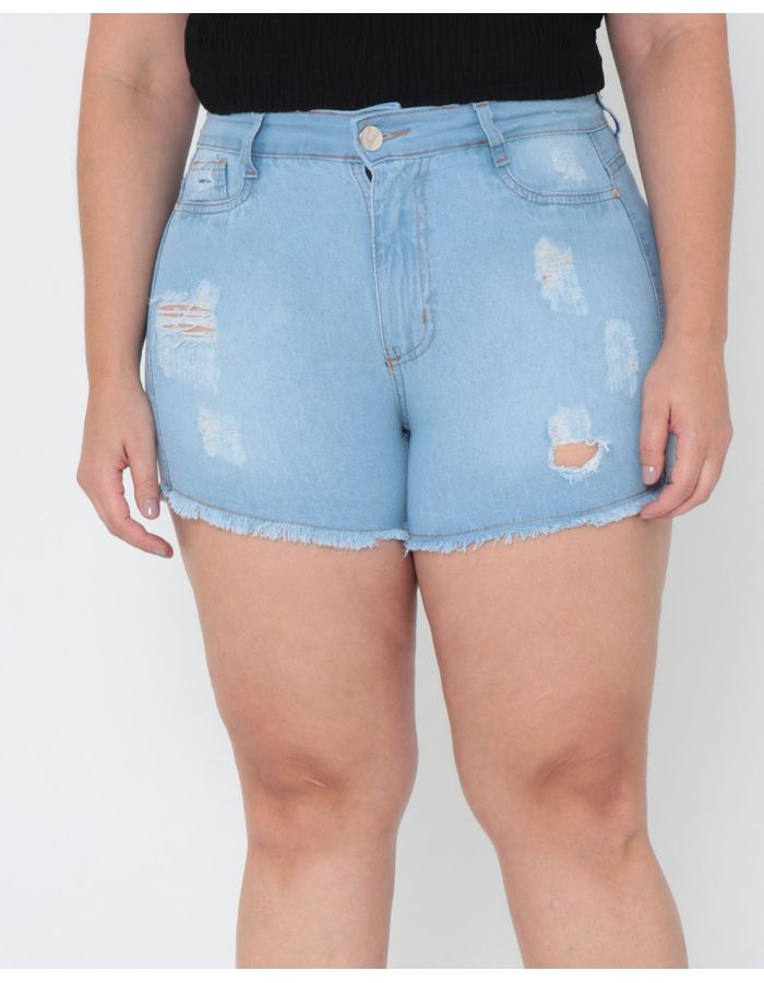 Short-6750044-Jeans-Desf-Tg---Blue-Jeans-Claro