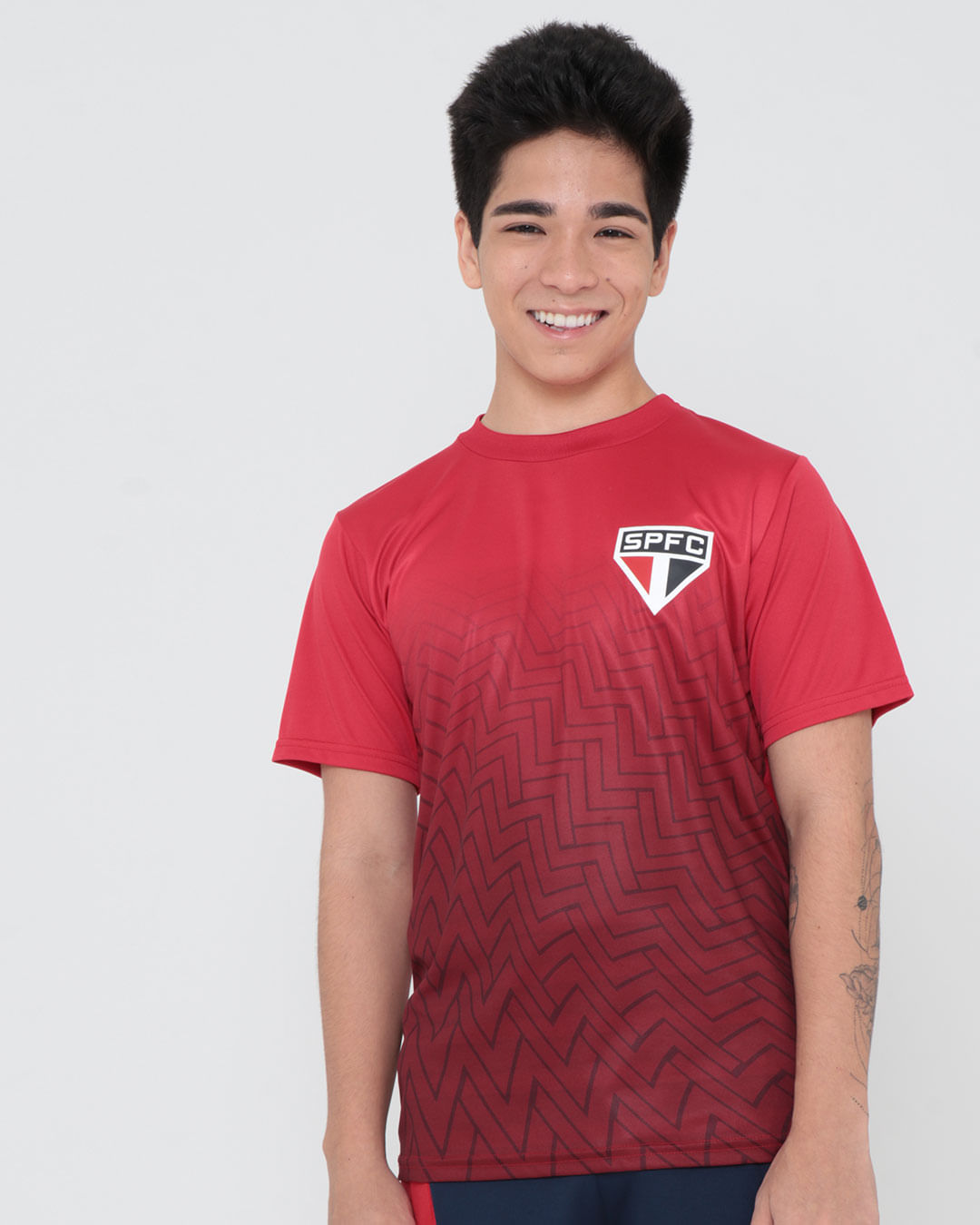 Camiseta-Trospr006-Mc-M1016spfc---Vermelho-Medio
