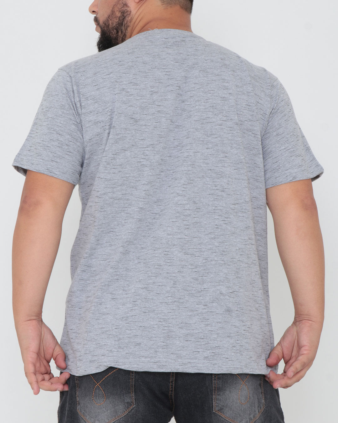 Camiseta-660-Mescla-Lisa-Jet--Plus-Size---Cinza-Medio