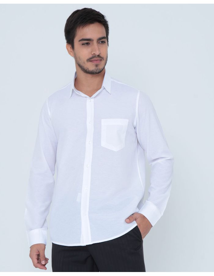 Camisa--Social-Ml-Mista--26-Branca---Branco