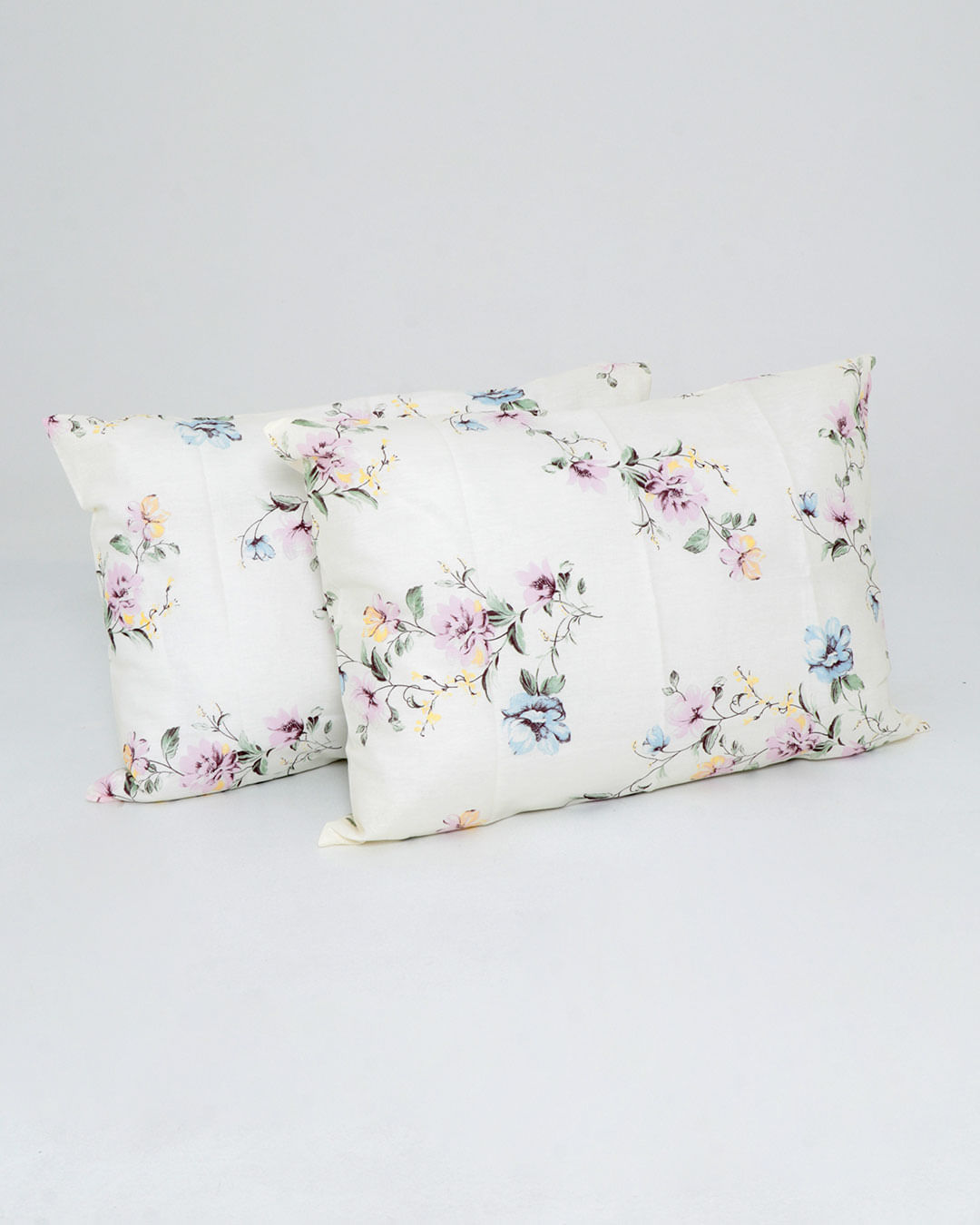 Jogo-De-Cama-Queen-Estampado-4-Pecas---Off-White-Floral