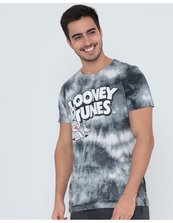 Camiseta-Looney-Ttj49-Tunes-Tie-Die---Cinza-Outros