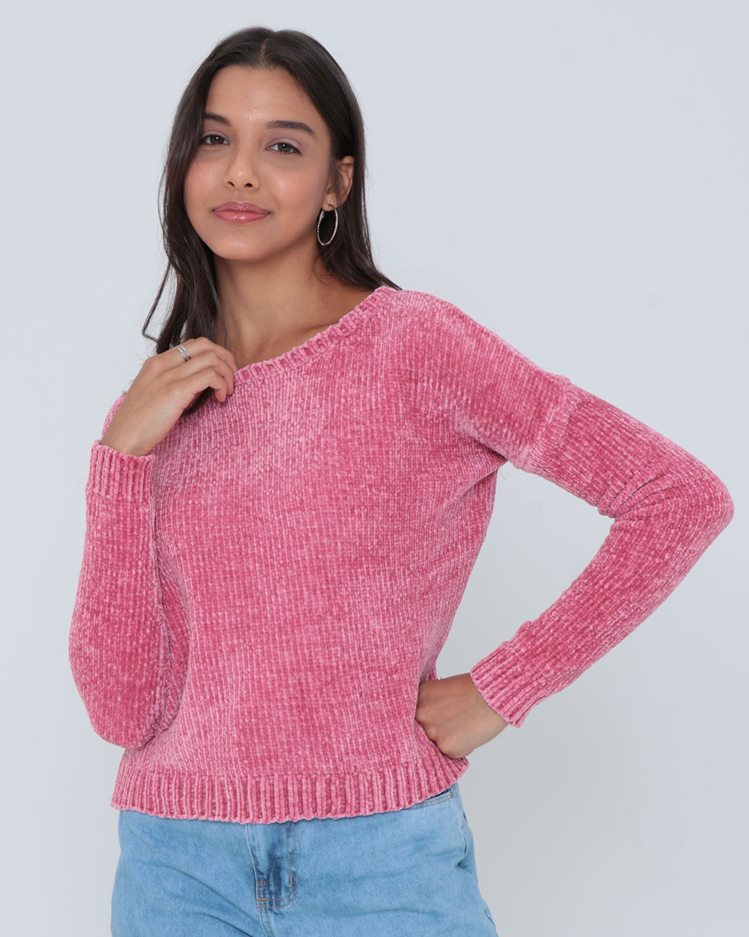 Tricot-Chenille-Sweaterjf-201-Faz---Rosa-Claro
