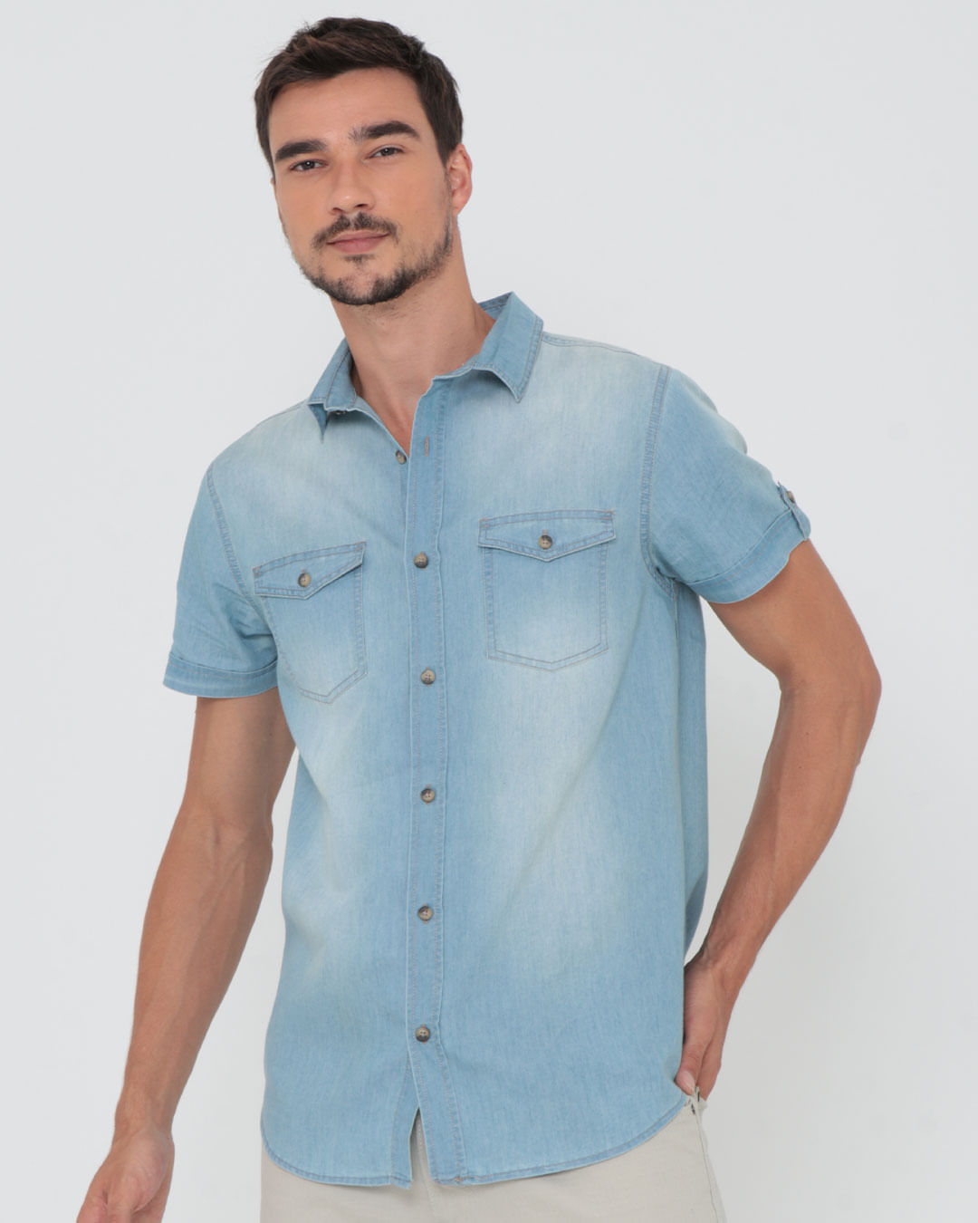 Camisa-215357-Jeans-Mc-C-Bso-Ct---Blue-Jeans-Claro