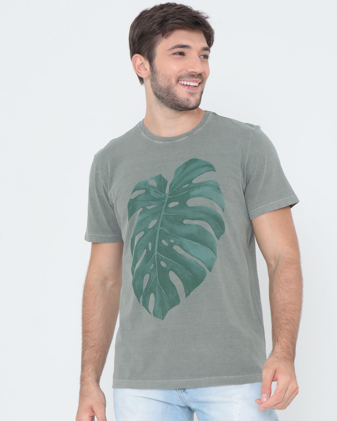 Camiseta-15122588-Costela-De-Adao-Pgg---Verde-Escuro