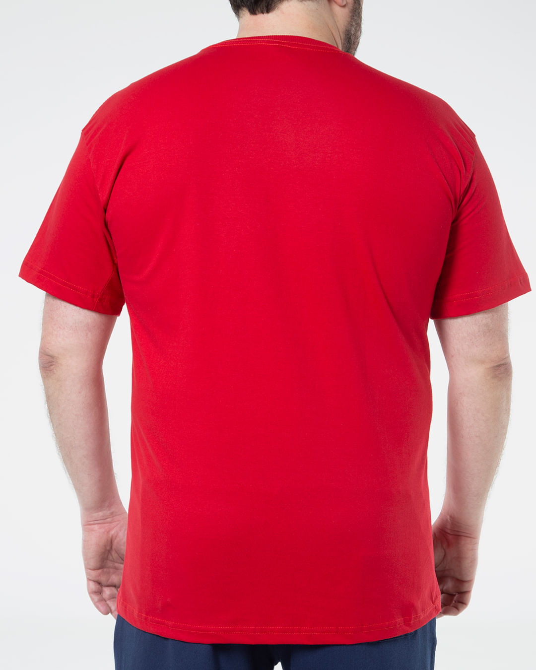 Camiseta-Masculina-Plus-Size-Estampada-Coqueiros-Fatal-Vermelha