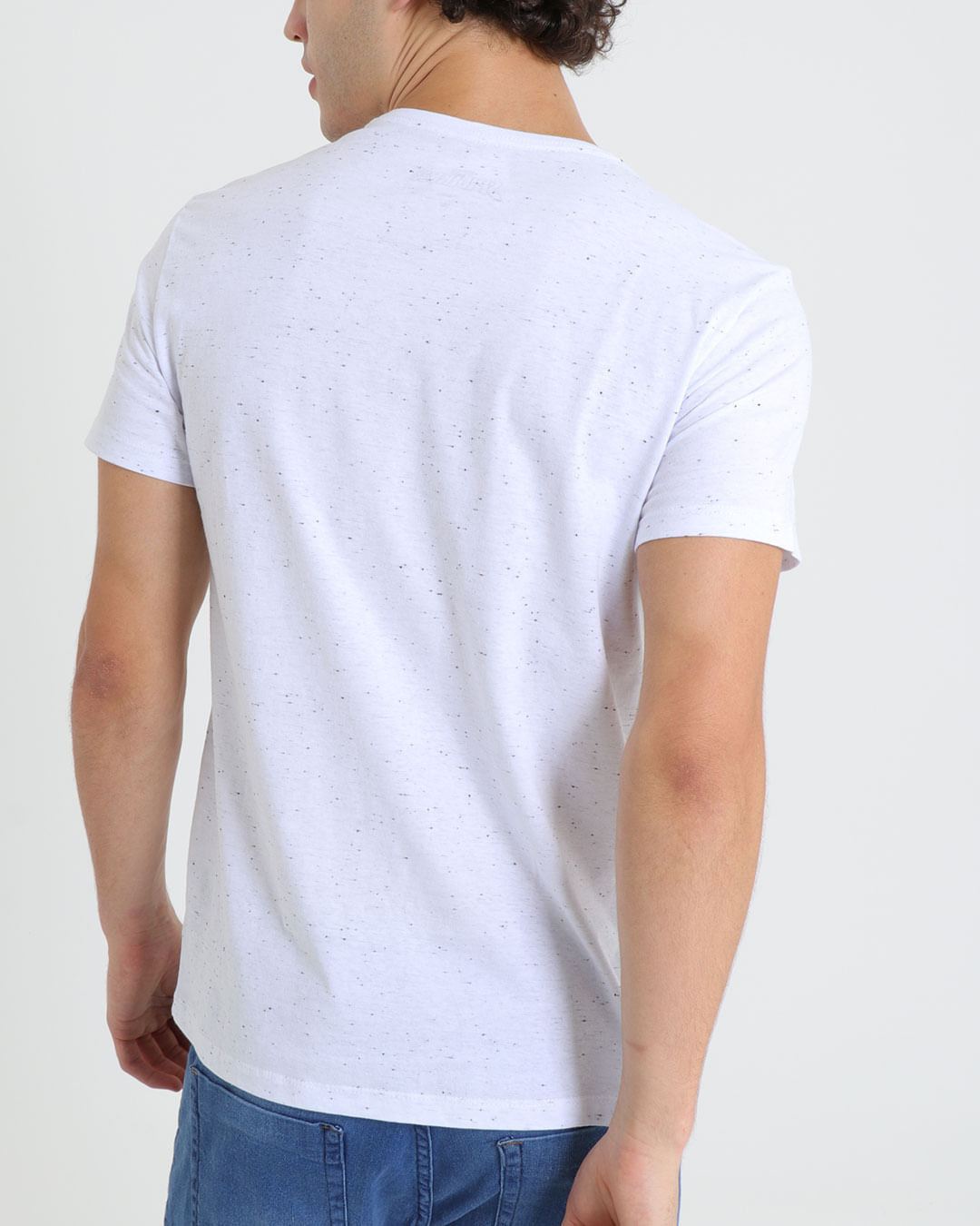 Camiseta-Masculina-Botone-Homem-Aranha-Marvel-Branca