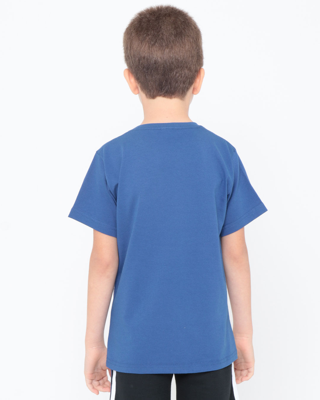 Camiseta-Infantil-Recorte-Videogame-Azul
