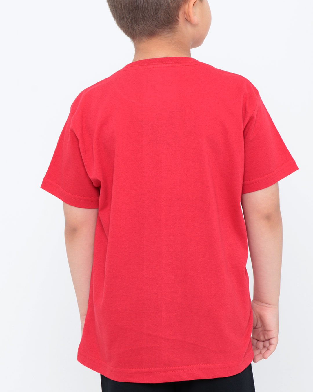 Camiseta-Infantil-Estampa-Homem-De-Ferro-Marvel-Vermelha