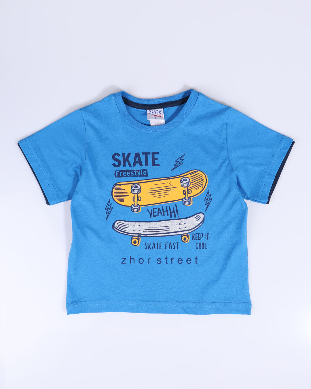 Camiseta-Bebe-Estampa-Skate-Azul