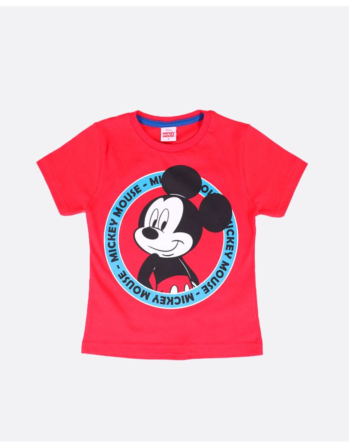 Camiseta-Bebe-Estampa-Mickey-Disney-Vermelha