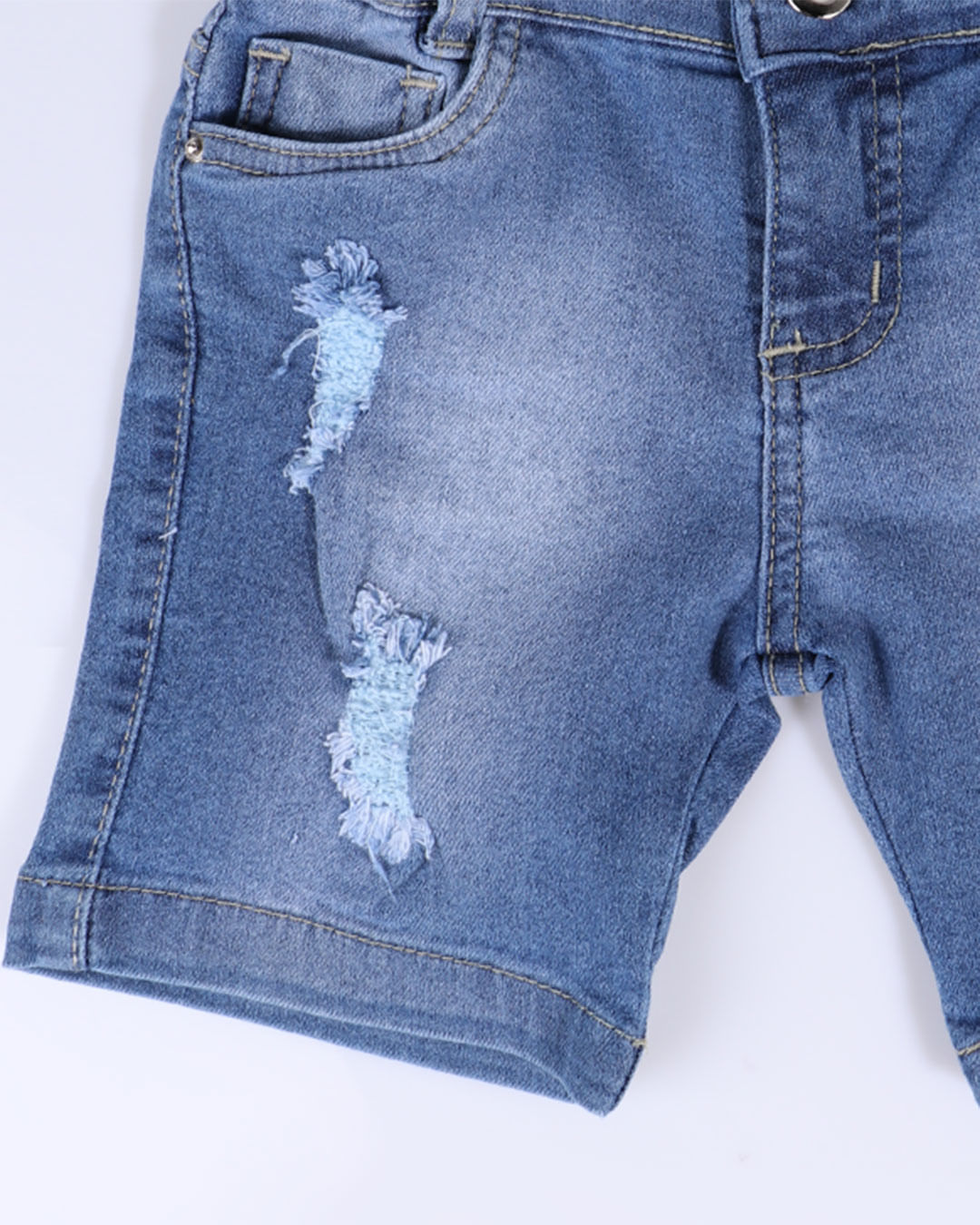 Bermuda-Jeans-Bebe-Destroyed-Azul