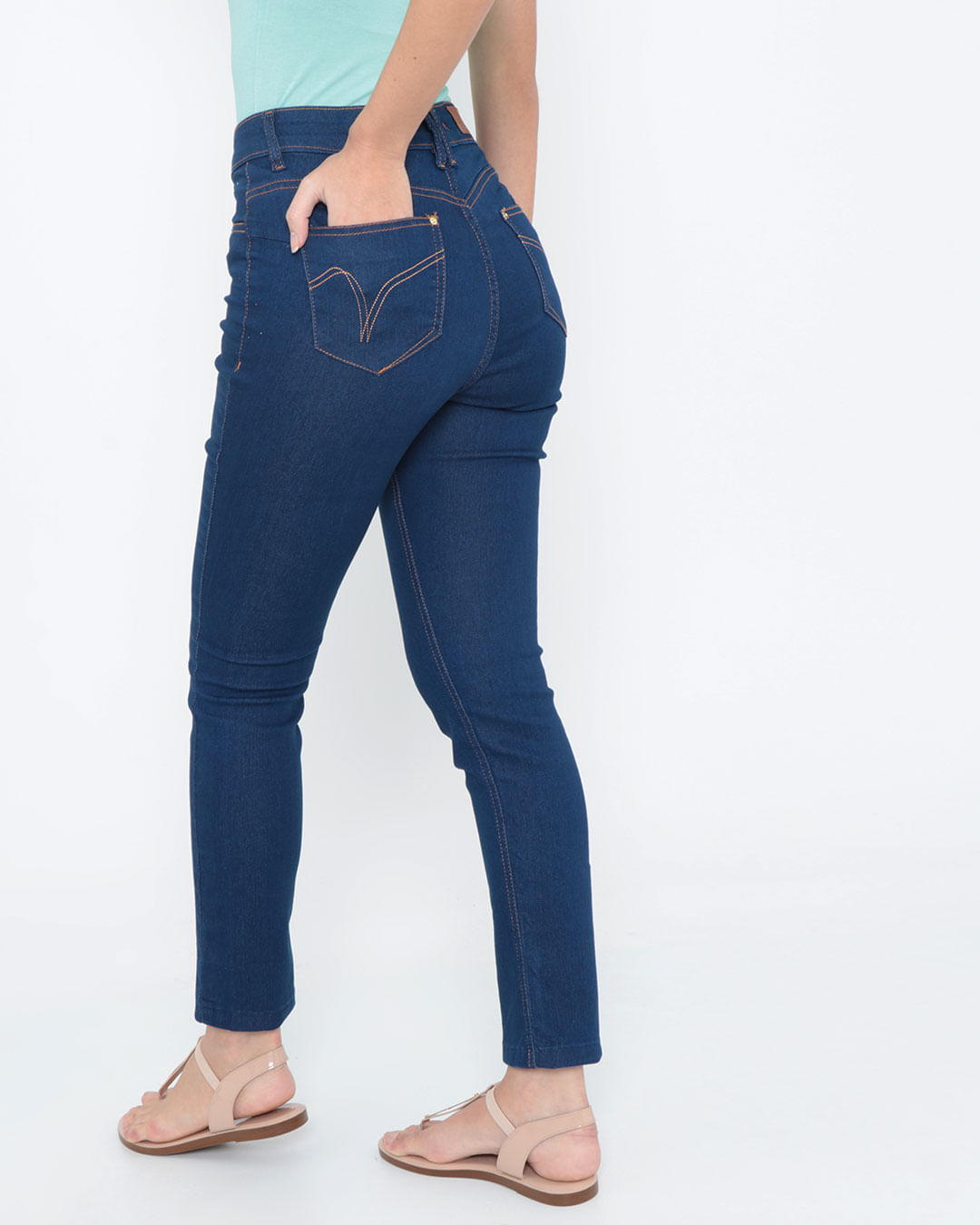 Calca-Jeans-Feminina-Cropped-Azul