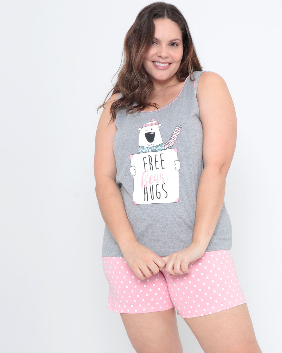 Pijama-Plus-Size-Regata-Cinza