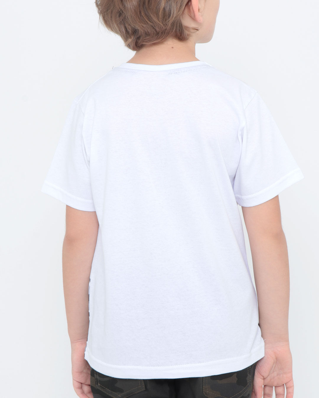 Camiseta-Infantil-estampa-Skate-Branca