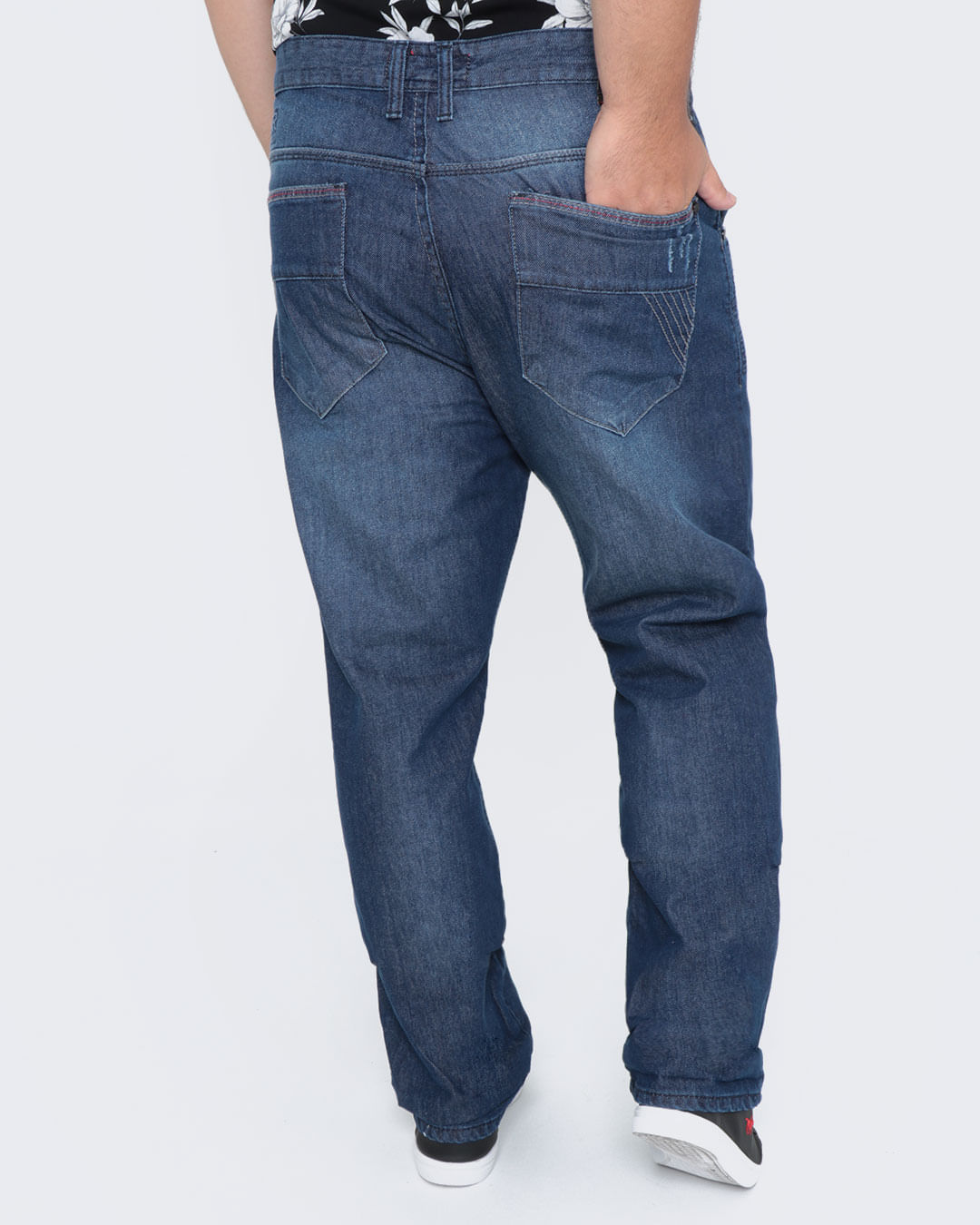 Calca-Jeans-Masculina-Plus-Size-Gangster-Azul-Escuro