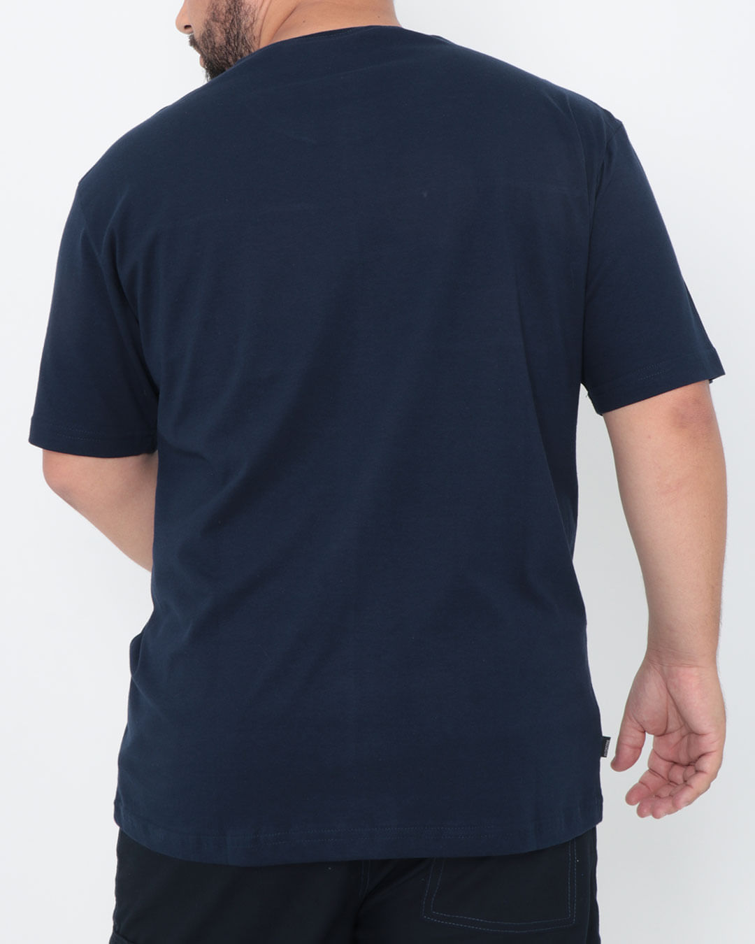 Camiseta-Plus-Size-Manga-Curta-Estampada-Urban-Marinho