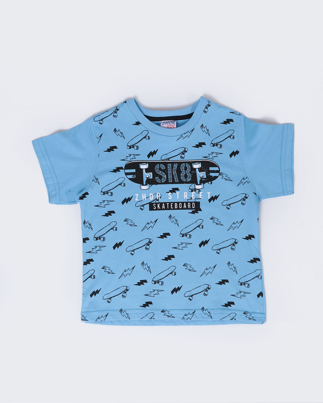 Camiseta-Infantil-Estampa-Skate-Azul