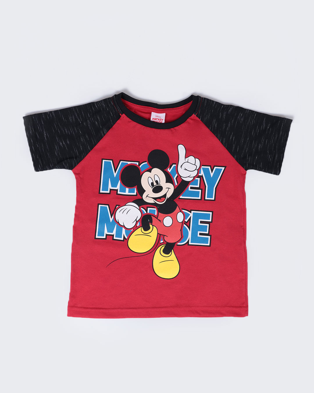 Camiseta-Infantil-Mickey-Disney-Vermelho