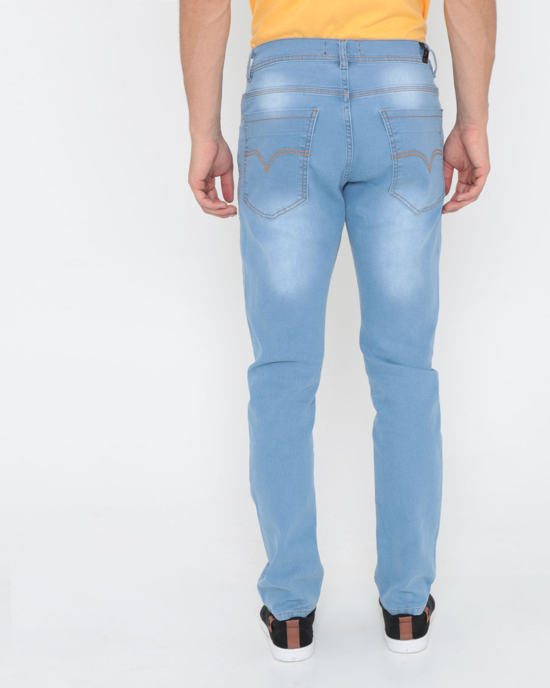 Calca-Jeans-Masculina-Skinny-Estonada-Azul-Claro