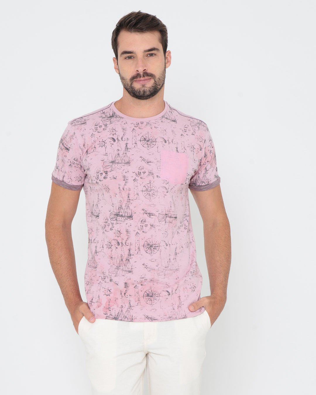 Camiseta-Com-Bolso-Estampada-Rosa