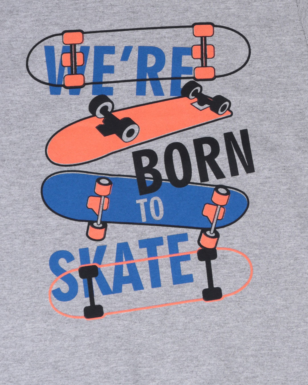 Camiseta-Bebe-Estampa-Skate-Mescla-Cinza-