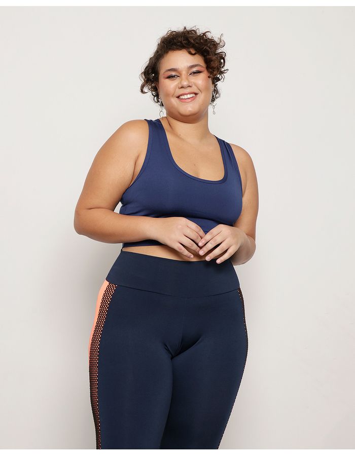 ​Top-Plus-Size-Feminino-Fitness-Nadador-Suplex-Azul