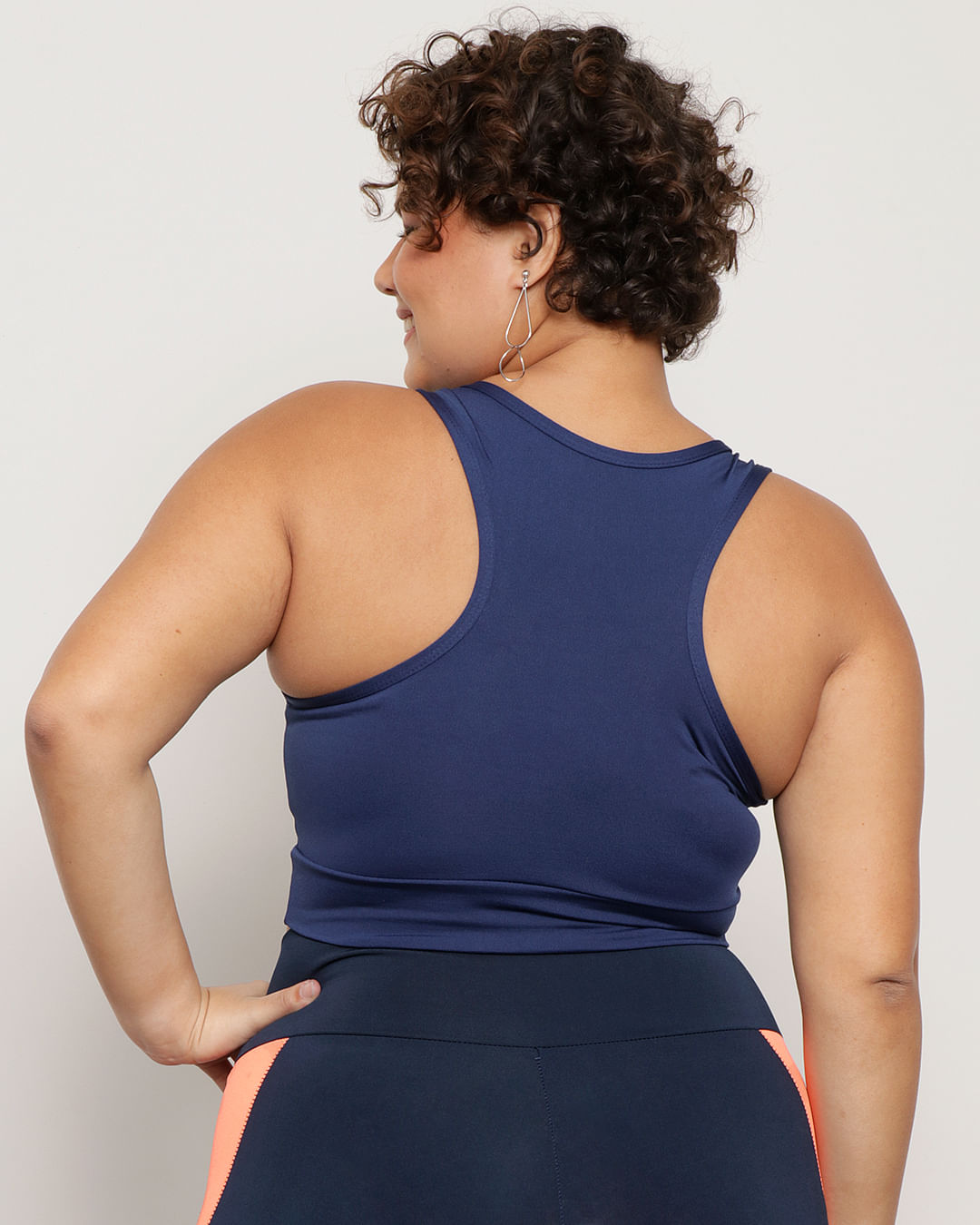 ​Top-Plus-Size-Feminino-Fitness-Nadador-Suplex-Azul