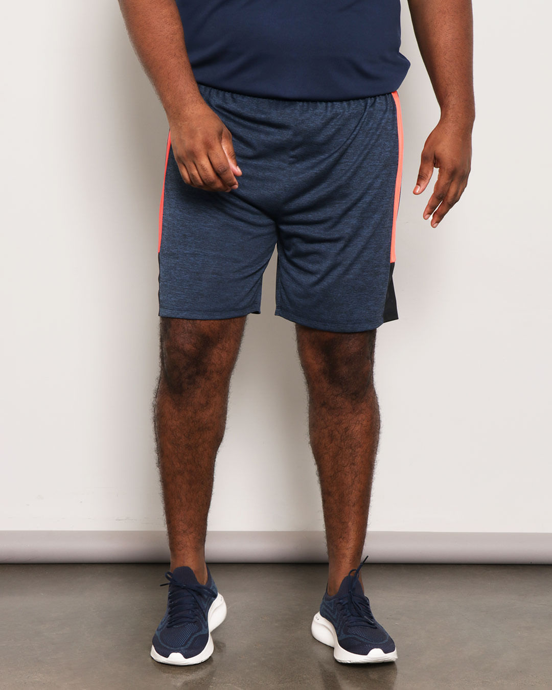 Bermuda-Plus-Size-Masculino-Esporte-Recortes-Marinho