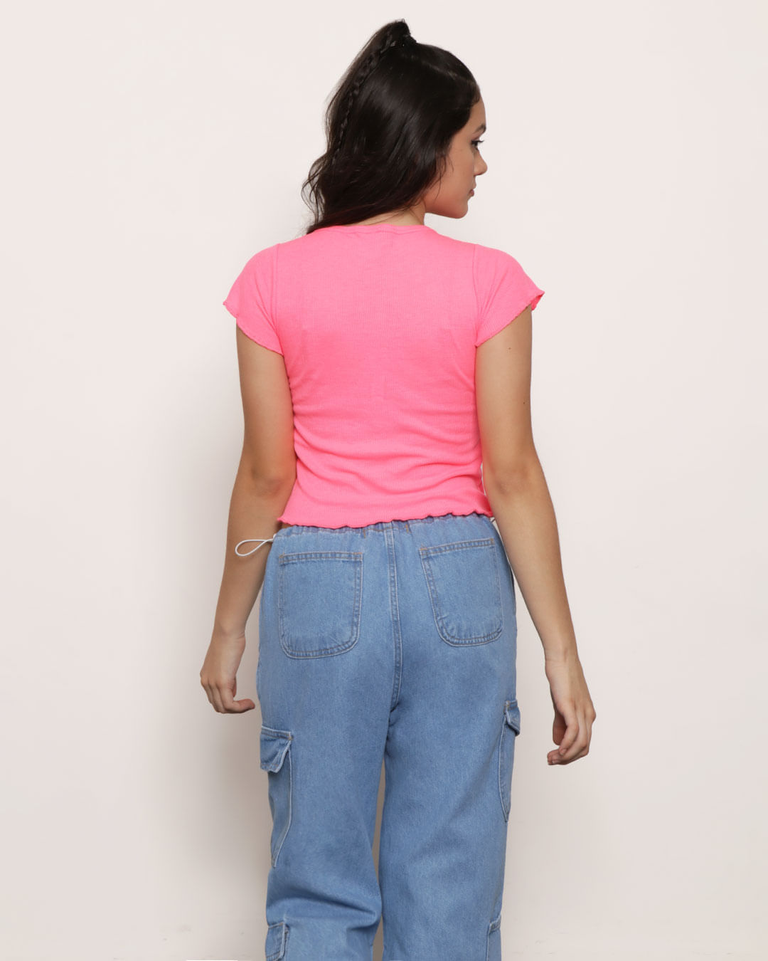 Blusa-Juvenil-Manga-Curta-Canelado-FruFru-Rosa