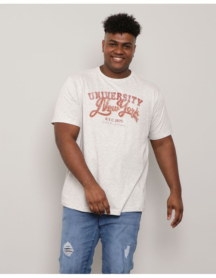 Camiseta-Plus-Size-Masculina-Manga-Curta-Estampa-Cinza